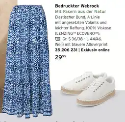 Tchibo Bedruckter webrock Angebot