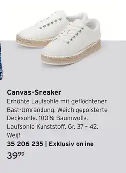 Tchibo Canvas-sneaker Angebot