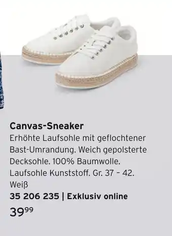 Tchibo Canvas-sneaker Angebot