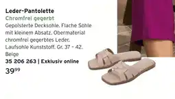 Tchibo Leder-pantolette Angebot