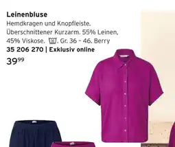 Tchibo Leinenbluse Angebot