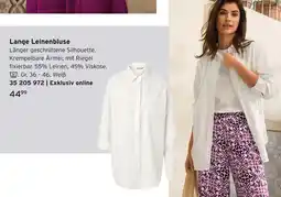 Tchibo Lange leinenbluse Angebot