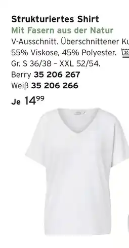 Tchibo Strukturiertes shirt Angebot