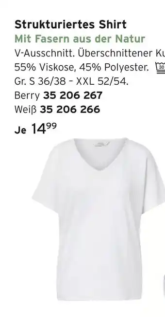 Tchibo Strukturiertes shirt Angebot