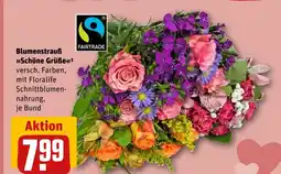REWE Fairtrade blumenstrauß schöne grüße Angebot