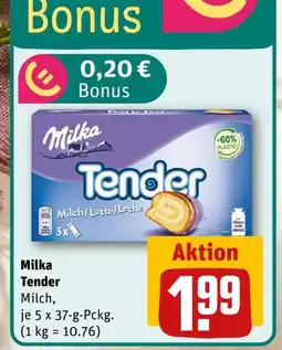 REWE Milka tender Angebot