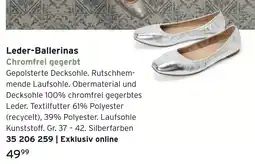 Tchibo Leder-ballerinas Angebot