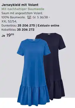 Tchibo Jerseykleid mit volant Angebot