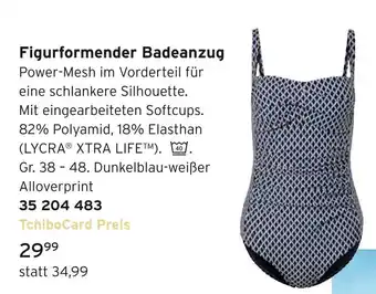 Tchibo Figurformender badeanzug Angebot