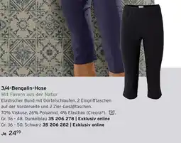 Tchibo 3/4-bengalin-hose Angebot