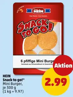 PENNY Hein snack to go! Angebot
