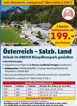 PENNY Penny reisen österreich – salzb. land urlaub Angebot