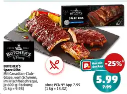 PENNY Butcher's spare ribs Angebot