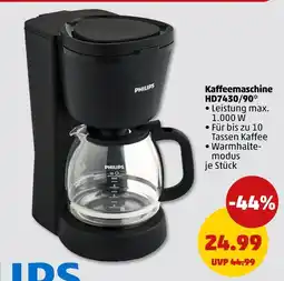 PENNY Philips kaffeemaschine hd7430/90 Angebot