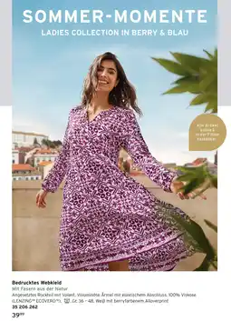 Tchibo Bedrucktes webkleid Angebot