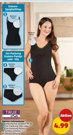 PENNY True style damen-unterwäsche Angebot