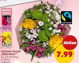 PENNY Fairtrade fairtrade-strauß blütenherz Angebot