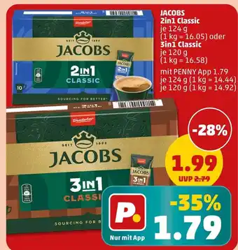 PENNY Jacobs 2in1 classic oder 3in1 classic Angebot