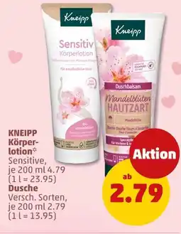 PENNY Kneipp körperlotion oder dusche Angebot