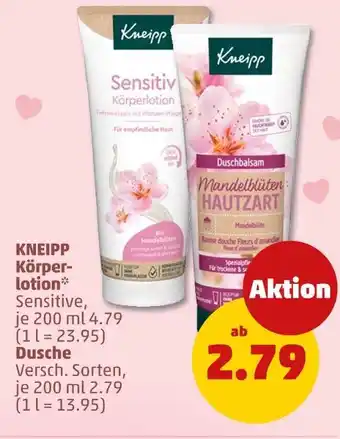 PENNY Kneipp körperlotion oder dusche Angebot
