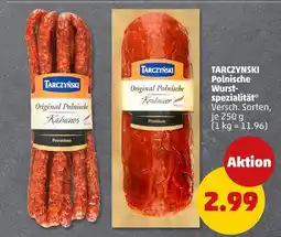 PENNY Tarczynski original polnische kabanos oder krakauer Angebot