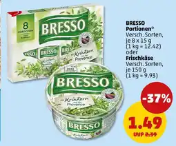 PENNY Bresso portionen oder frischkäse Angebot