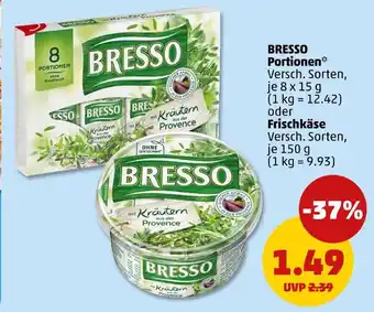 PENNY Bresso portionen oder frischkäse Angebot