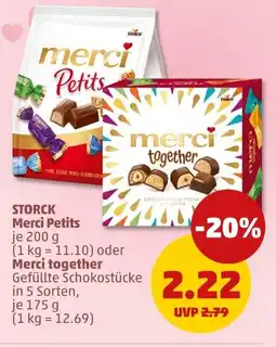 PENNY Storck merci petits oder merci together Angebot