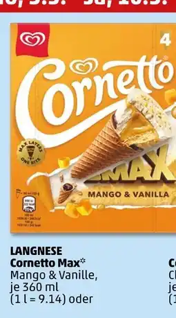 PENNY Langnese cornetto max Angebot