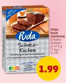 PENNY Puda backmischung schoko-kuchen Angebot