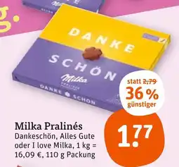 tegut Milka dankeschön, alles gute oder i love milka Angebot