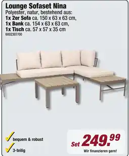 Poco Lounge sofaset nina Angebot