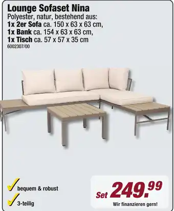 Poco Lounge sofaset nina Angebot