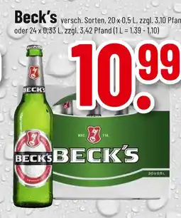 trinkgut Beck's beck's Angebot