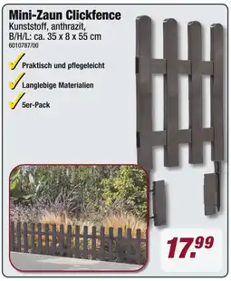 Poco Mini-zaun clickfence Angebot