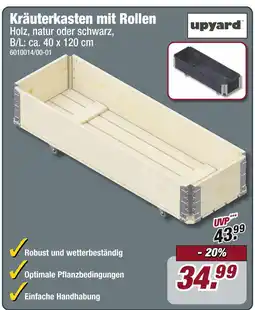 Poco Upyard kräuterkasten mit rollen Angebot