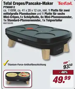 Poco Tefal crepes/pancake-maker Angebot