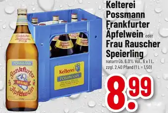 trinkgut Possmann frankfurter äpfelwein oder frau rauscher speierling Angebot