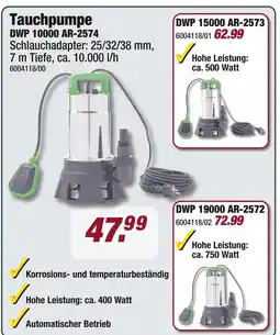 Poco Tauchpumpe Angebot