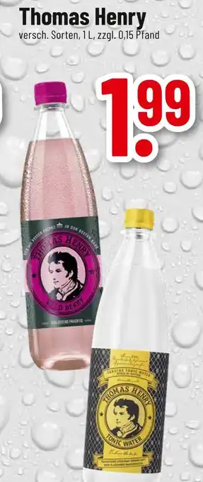 trinkgut Thomas henry wild berry oder tonic water Angebot