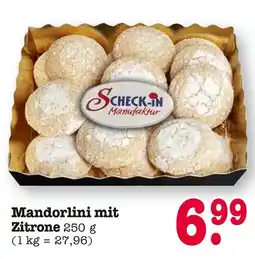 E-Center Scheck-in manufaktur mandorlini mit zitrone Angebot