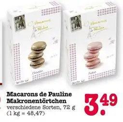 E-Center Macarons de pauline macarons de pauline makronentörtchen Angebot