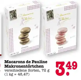 E-Center Macarons de pauline macarons de pauline makronentörtchen Angebot