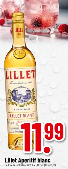 trinkgut Lillet aperitif blanc Angebot