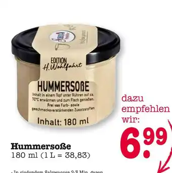 E-Center H. wohlfahrt hummersoße Angebot