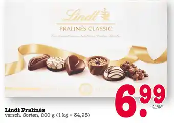E-Center Lindt pralinés Angebot