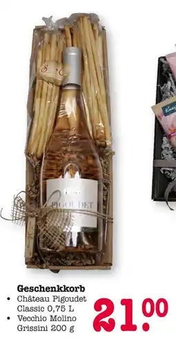E-Center Château pigoudet geschenkkorb Angebot
