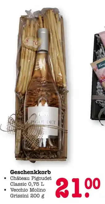 E-Center Château pigoudet geschenkkorb Angebot