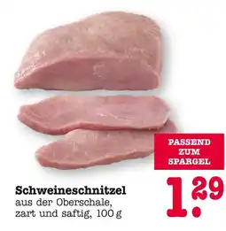 E-Center Schweineschnitzel Angebot