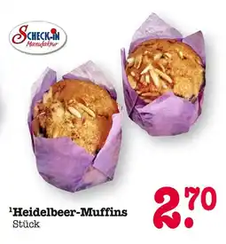 E-Center Scheck-in manufaktur heidelbeer-muffins Angebot
